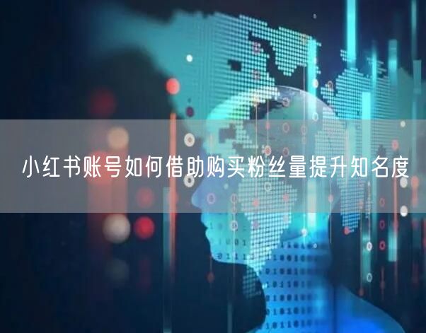 小红书账号如何借助购买粉丝量提升知名度