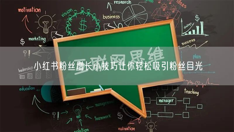 小红书粉丝增长小技巧让你轻松吸引粉丝目光