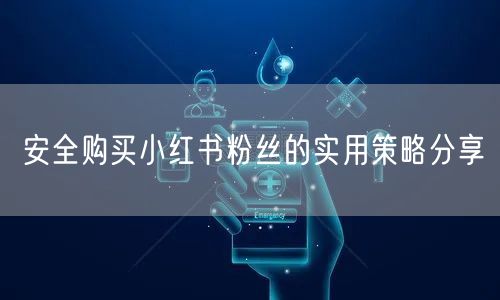 安全购买小红书粉丝的实用策略分享