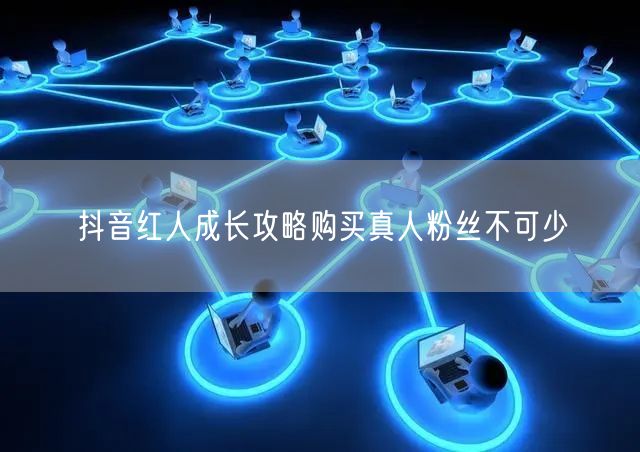 抖音红人成长攻略购买真人粉丝不可少